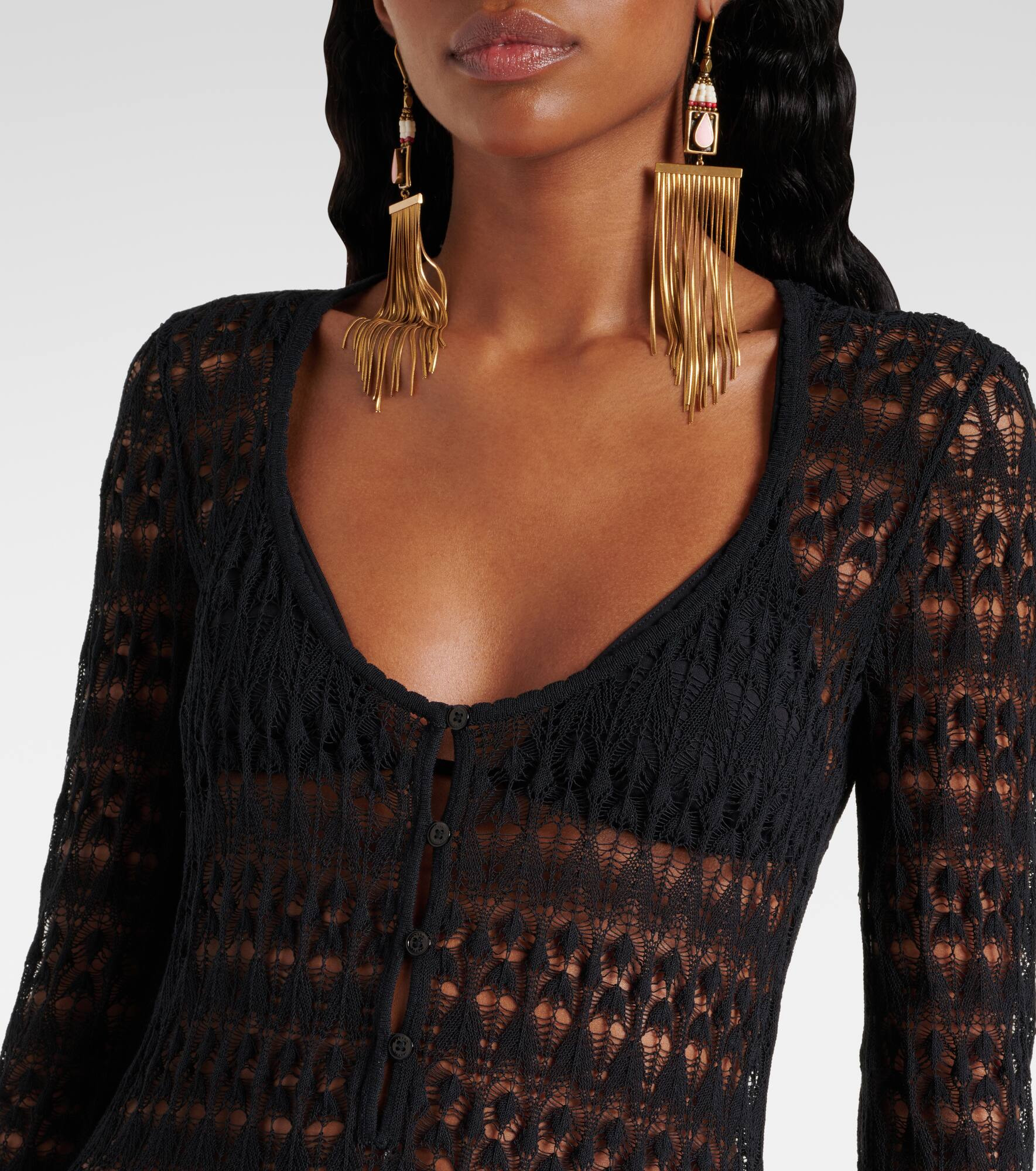 Pia crochet minidress - 4