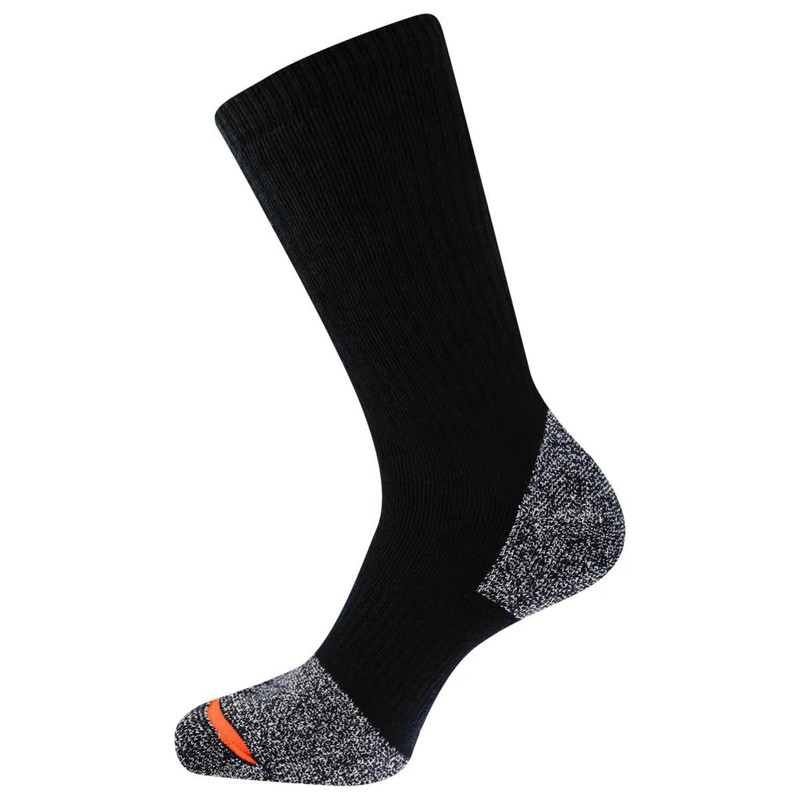 Cotton Safety Toe Boot Crew Sock 1