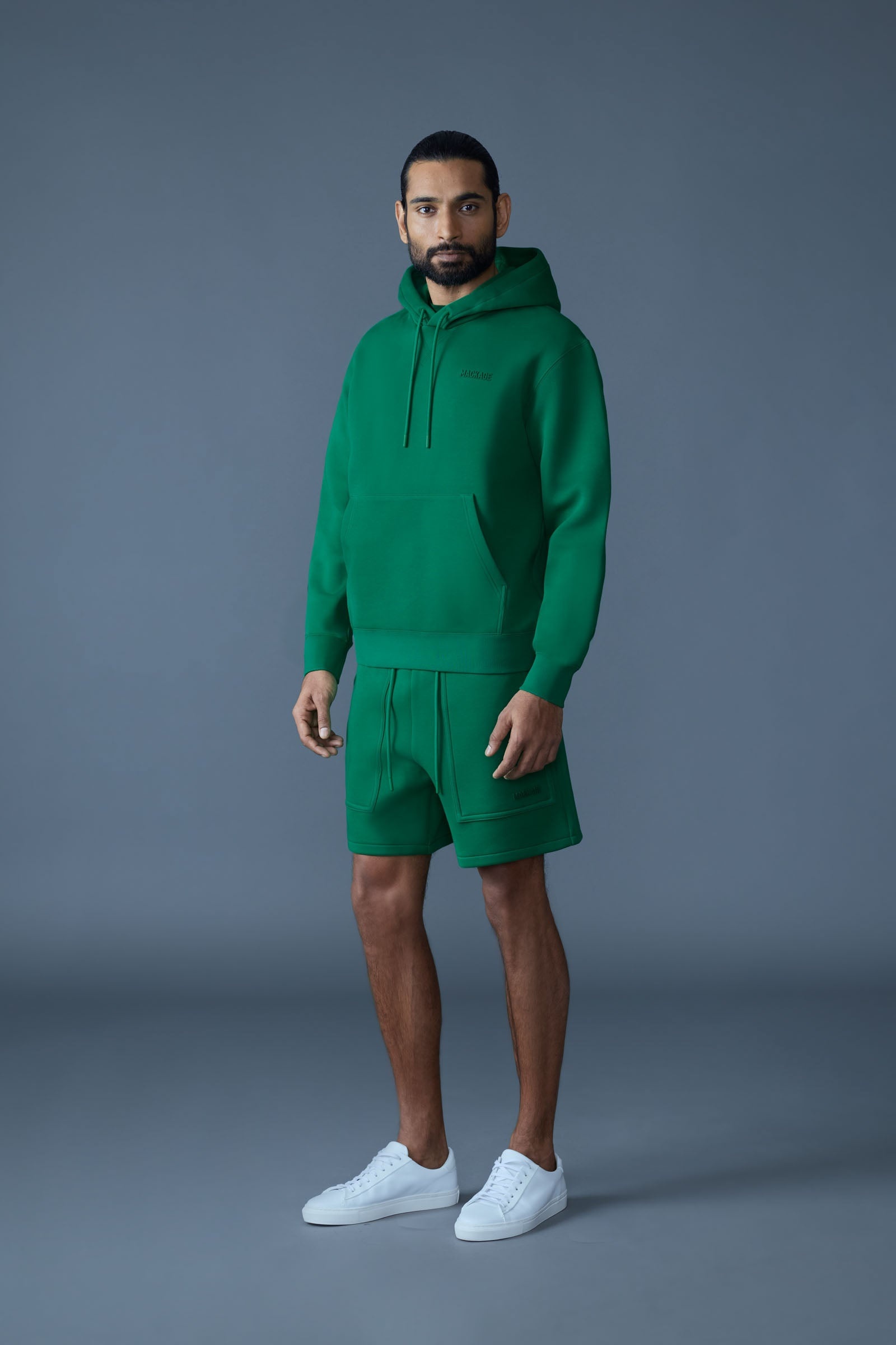 MACKAGE ELWOOD-R Double-Face Jersey Shorts - P003317-0356 | REVERSIBLE