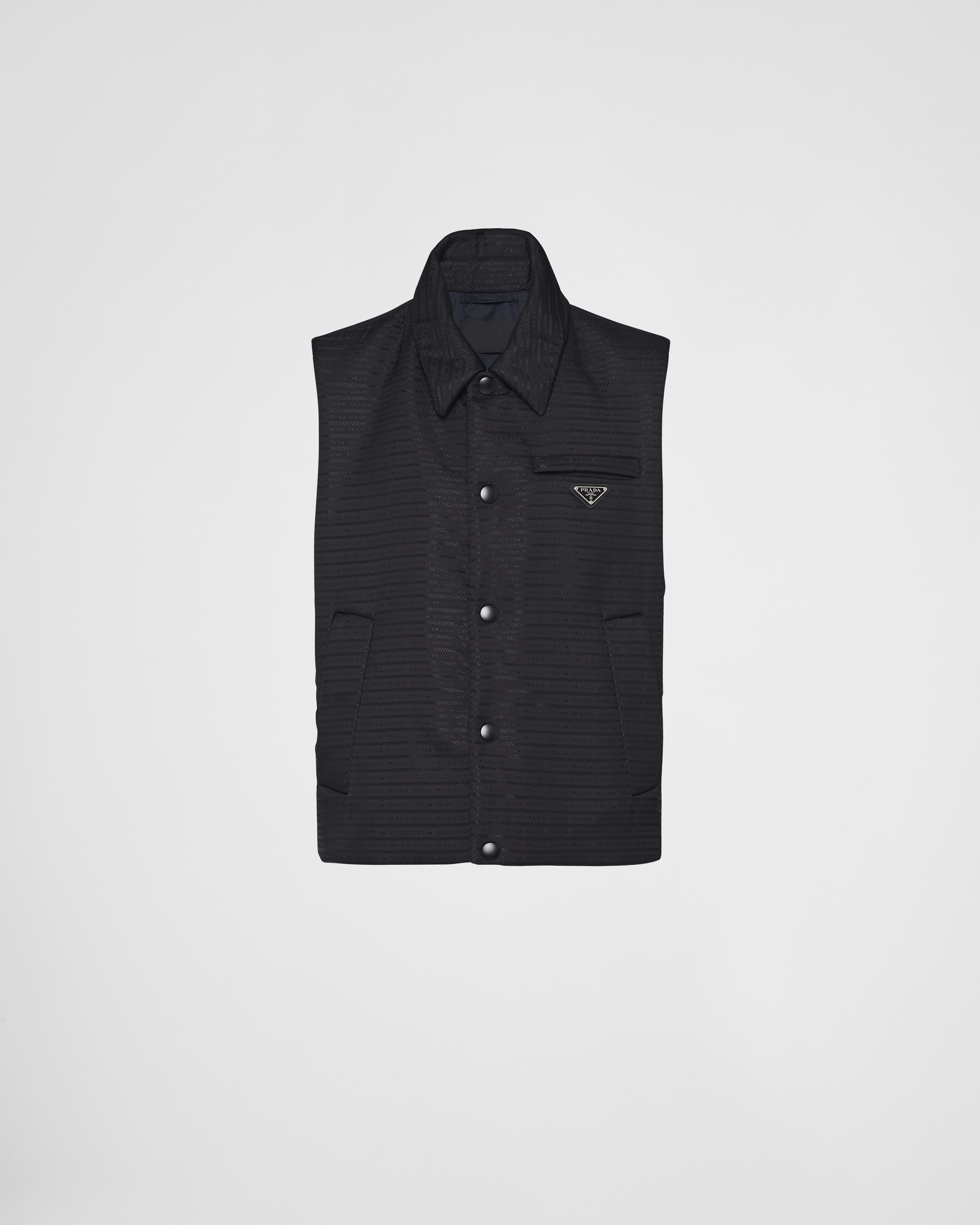 Re-Nylon padded vest - 1