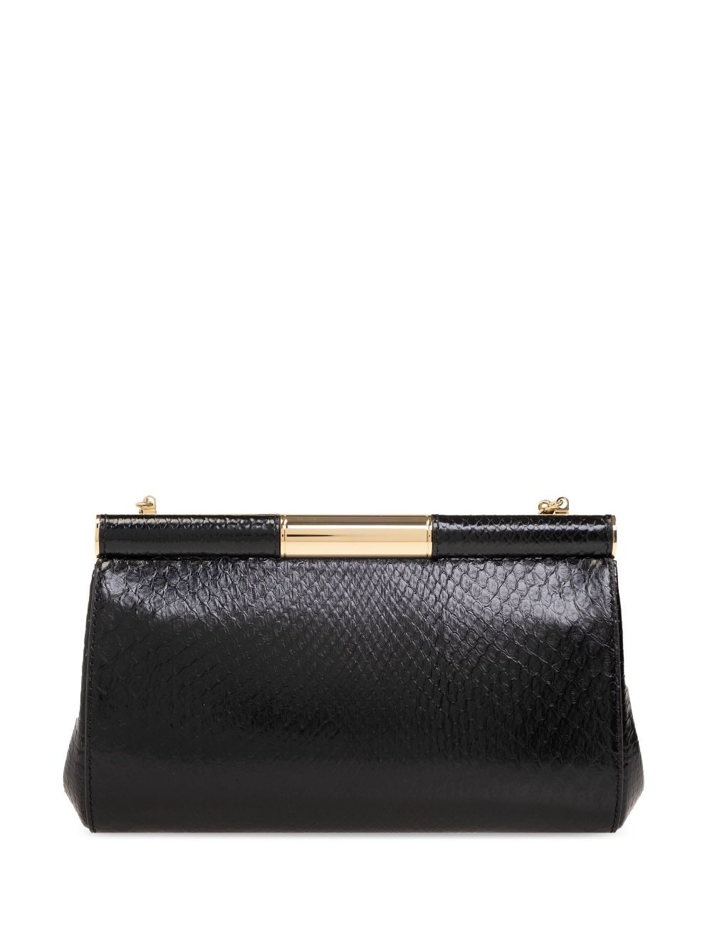 leather clutch bag - 3