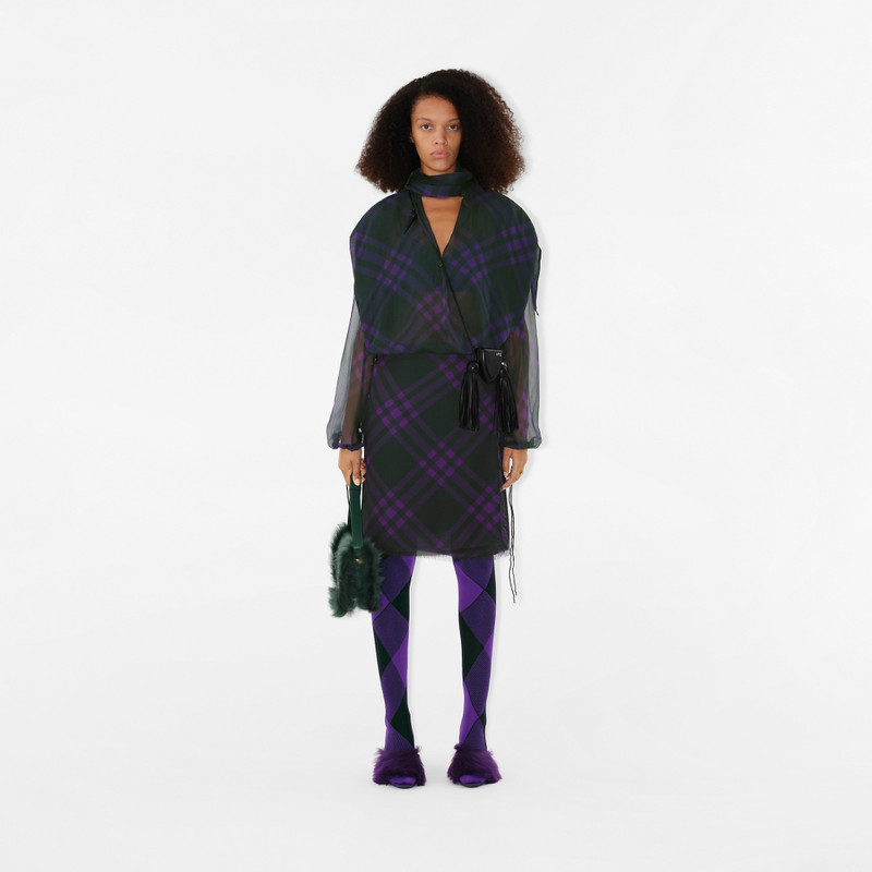 Burberry Check Silk Kilt outlook
