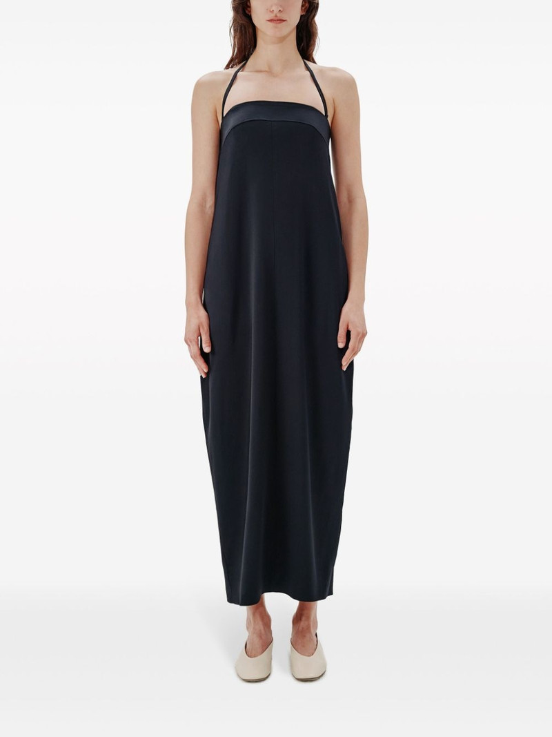 cocoon halterneck maxi dress 3