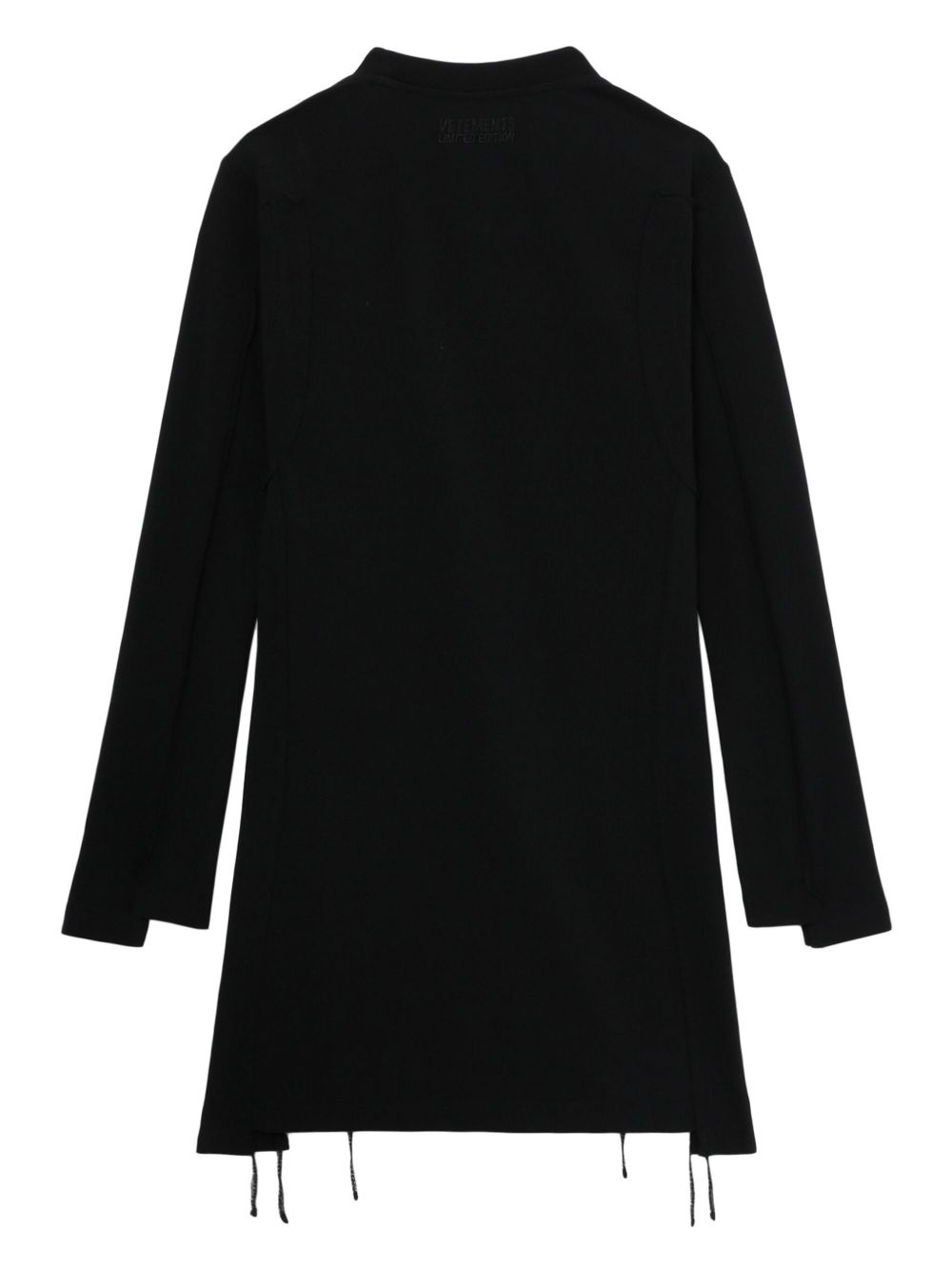 logo-print mini dress - 6