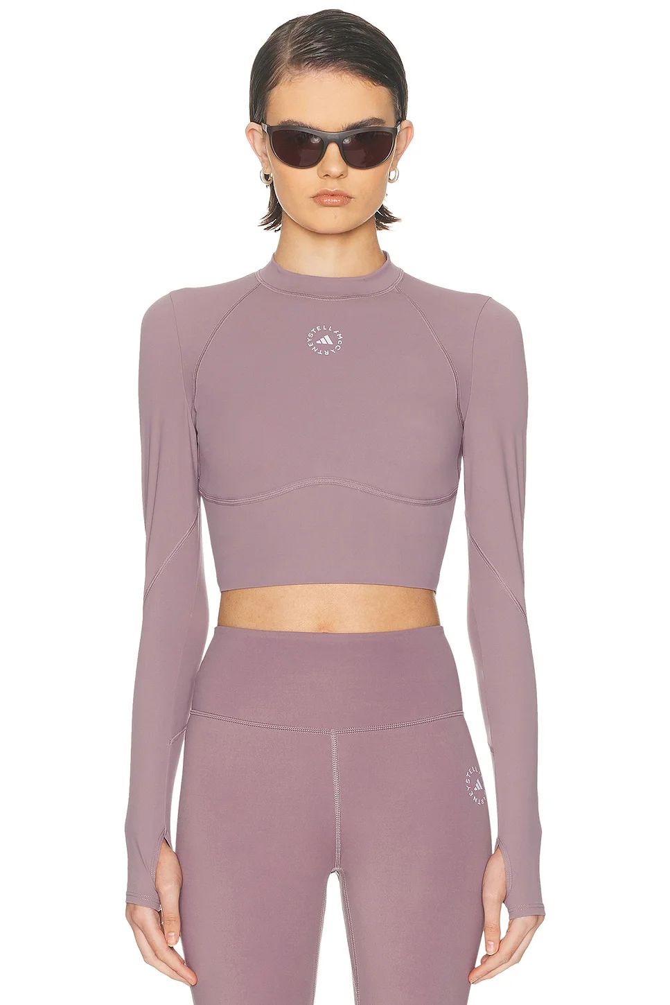 Long Sleeve Cropped Top - 1