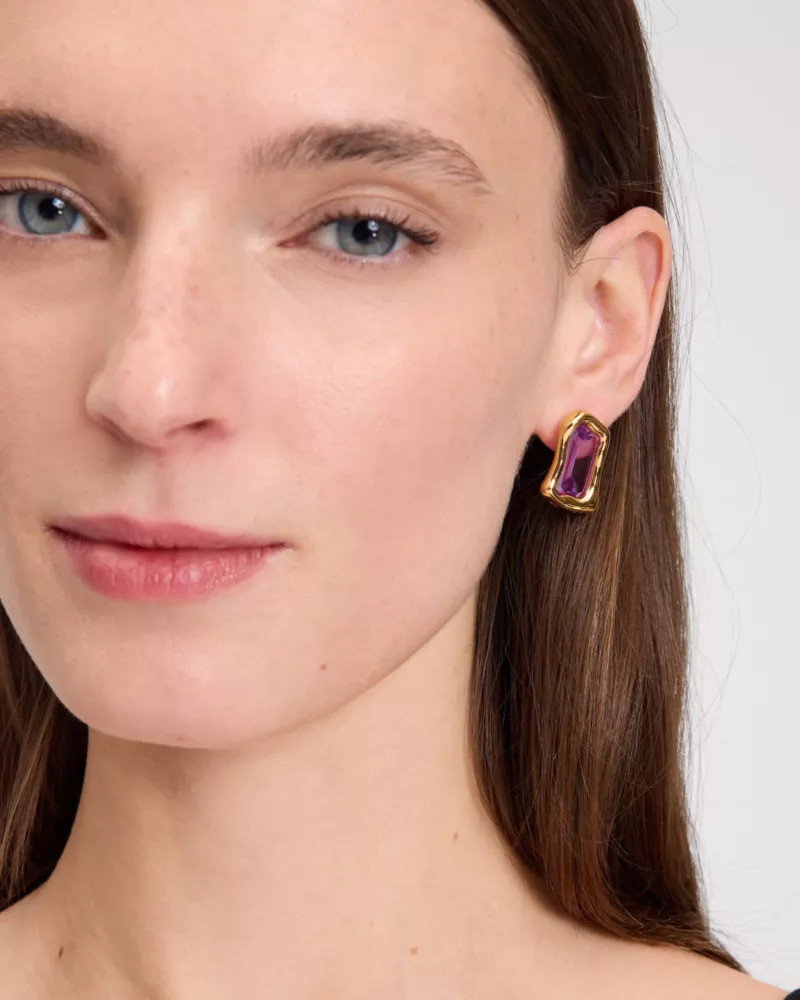 kate spade Molten Glass Statement Studs outlook