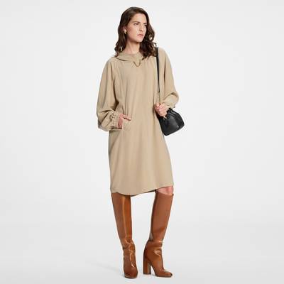 Louis Vuitton Batwing Sleeve Hoodie Dress outlook