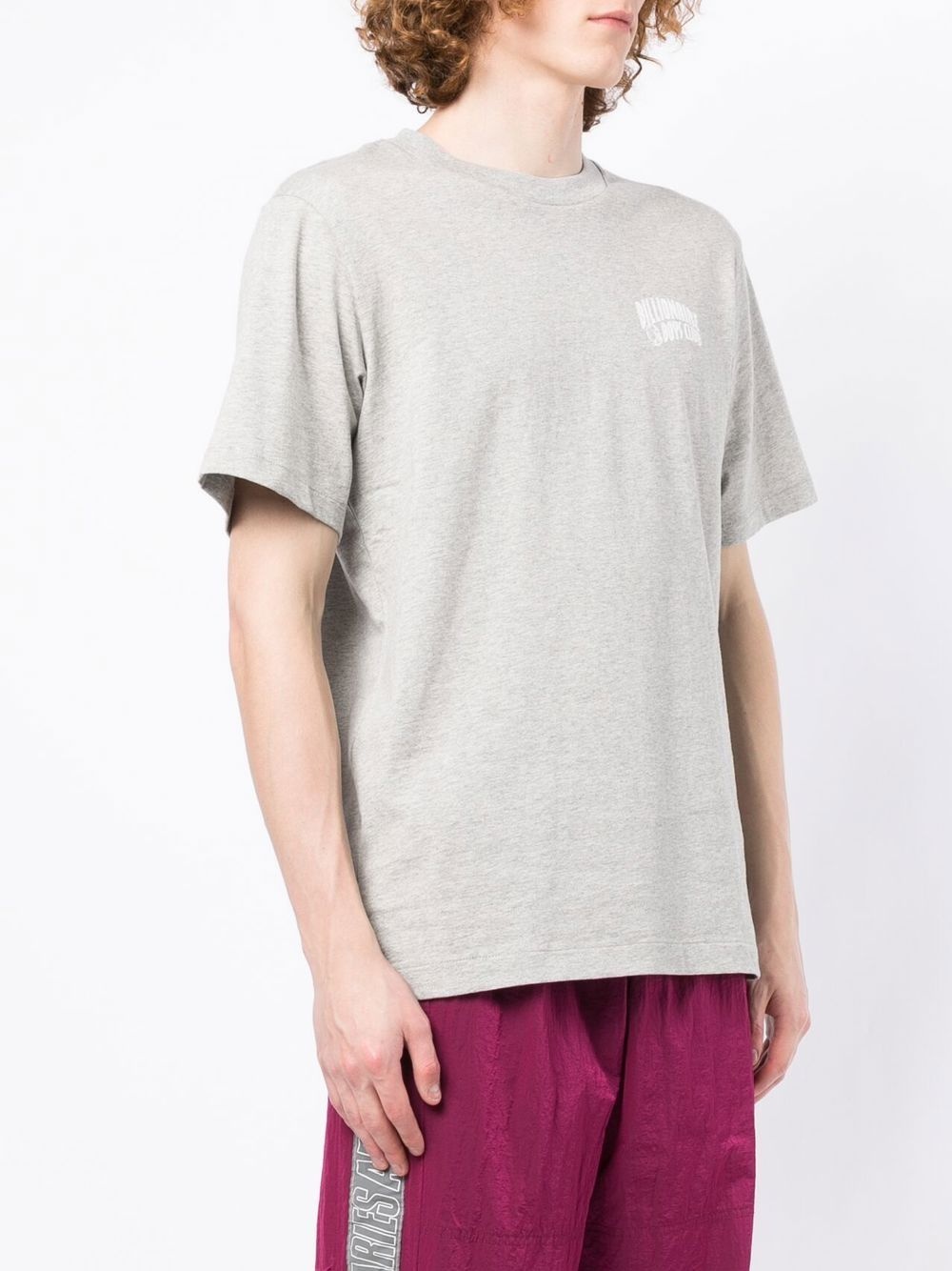logo-print cotton T-shirt - 3