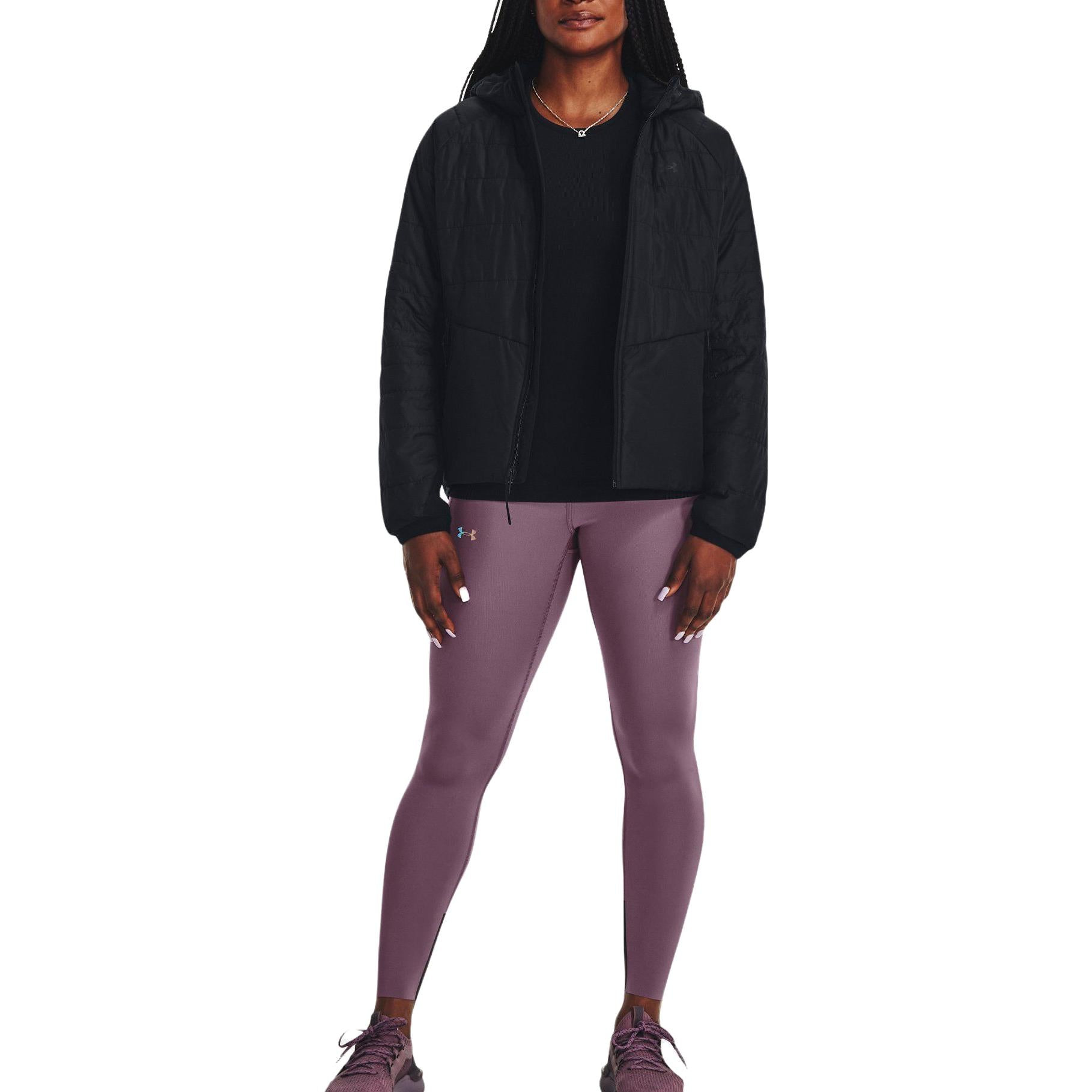 (WMNS) Under Armour Storm Session Hybrid Jacket 'Black' 1378500-001 - 3