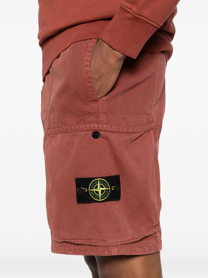 logo-patch cargo shorts 5