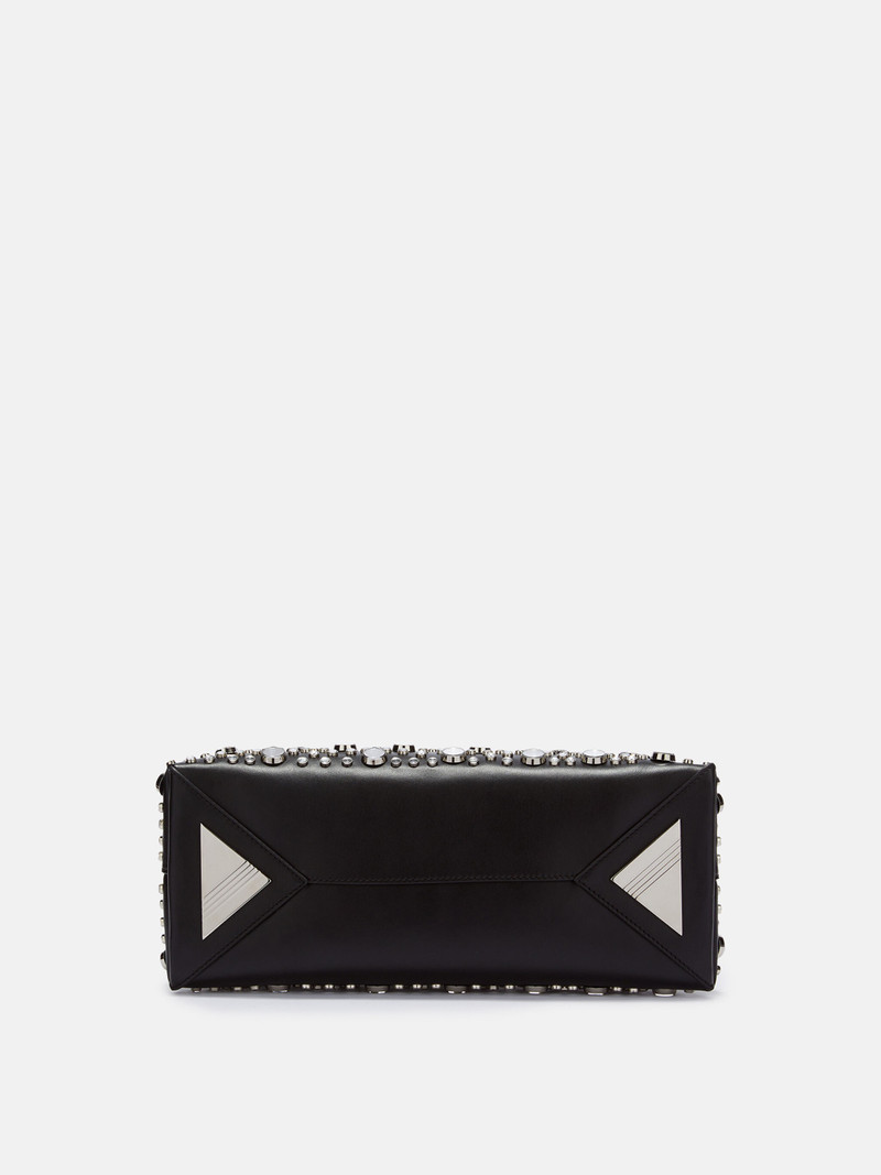 THE ATTICO ''DAY OFF'' BLACK SHOULDER BAG outlook