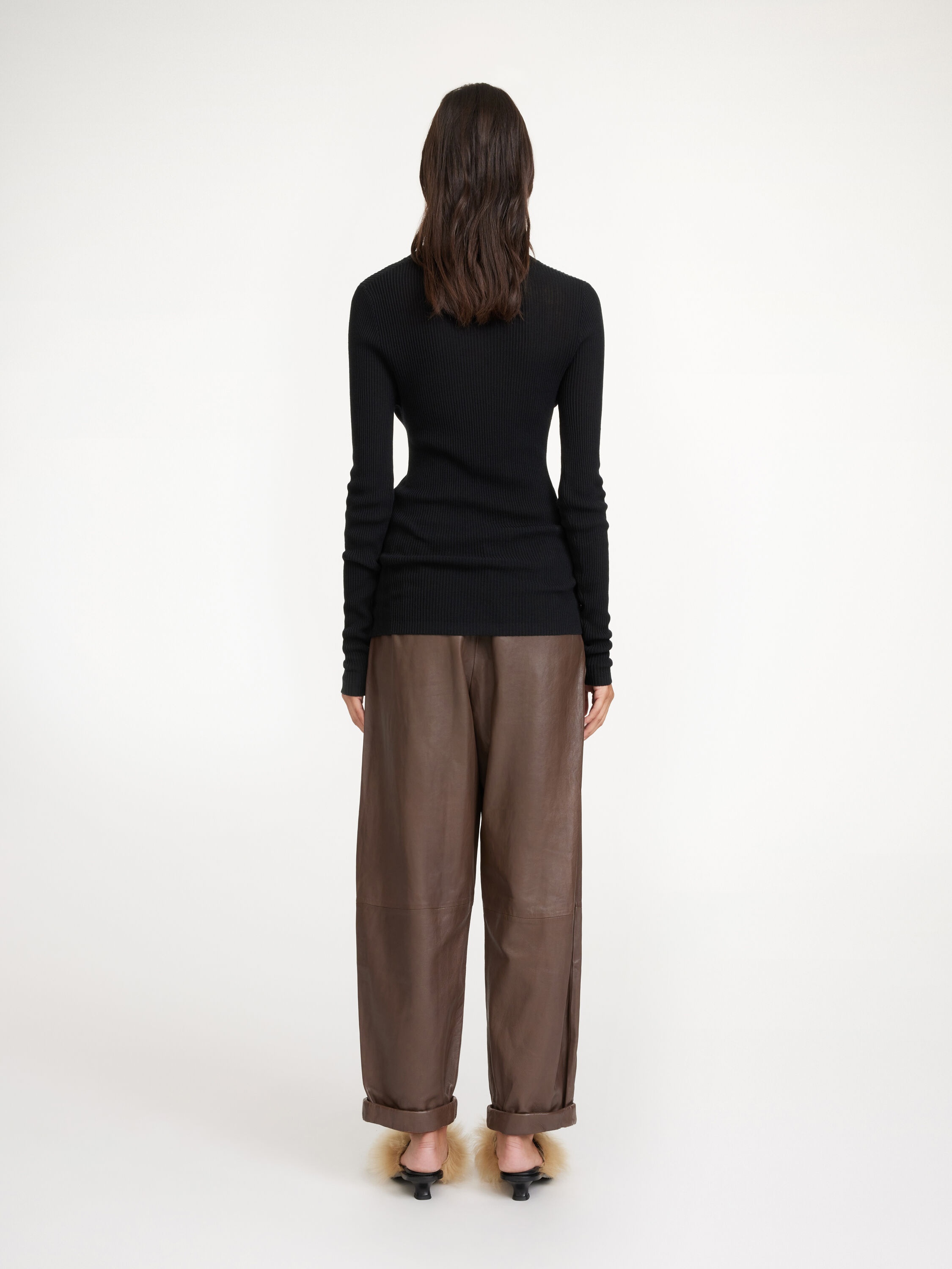 Joanni leather trousers - 3