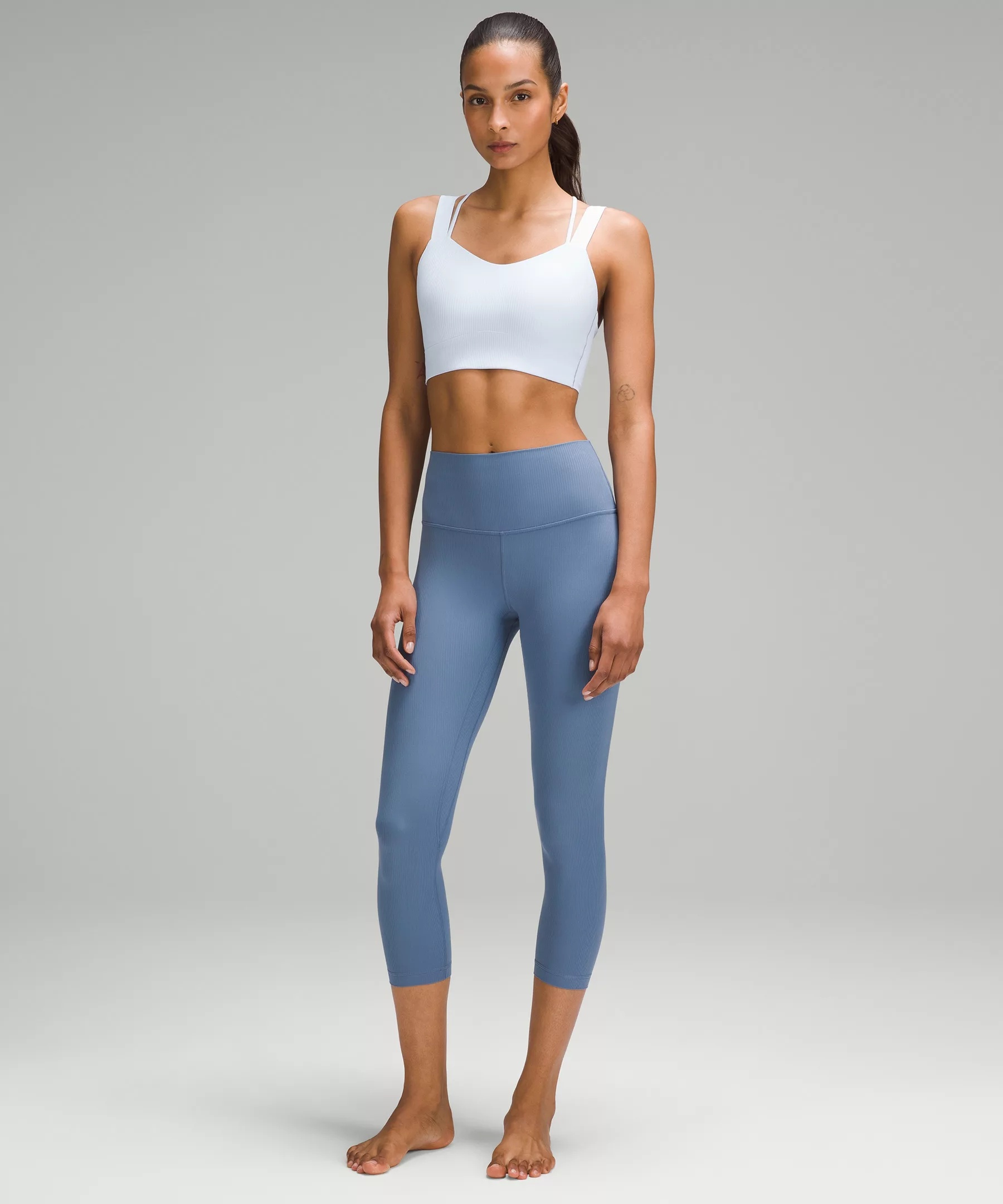 lululemon Align™ High-Rise Ribbed Crop 23" - 2