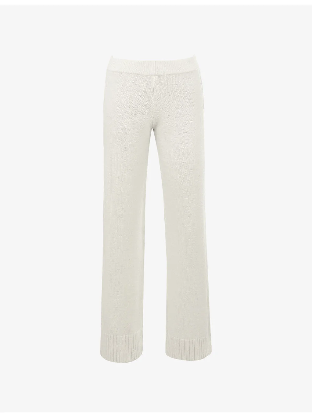 Lara Straight-Leg Merino-Wool Trousers - 1