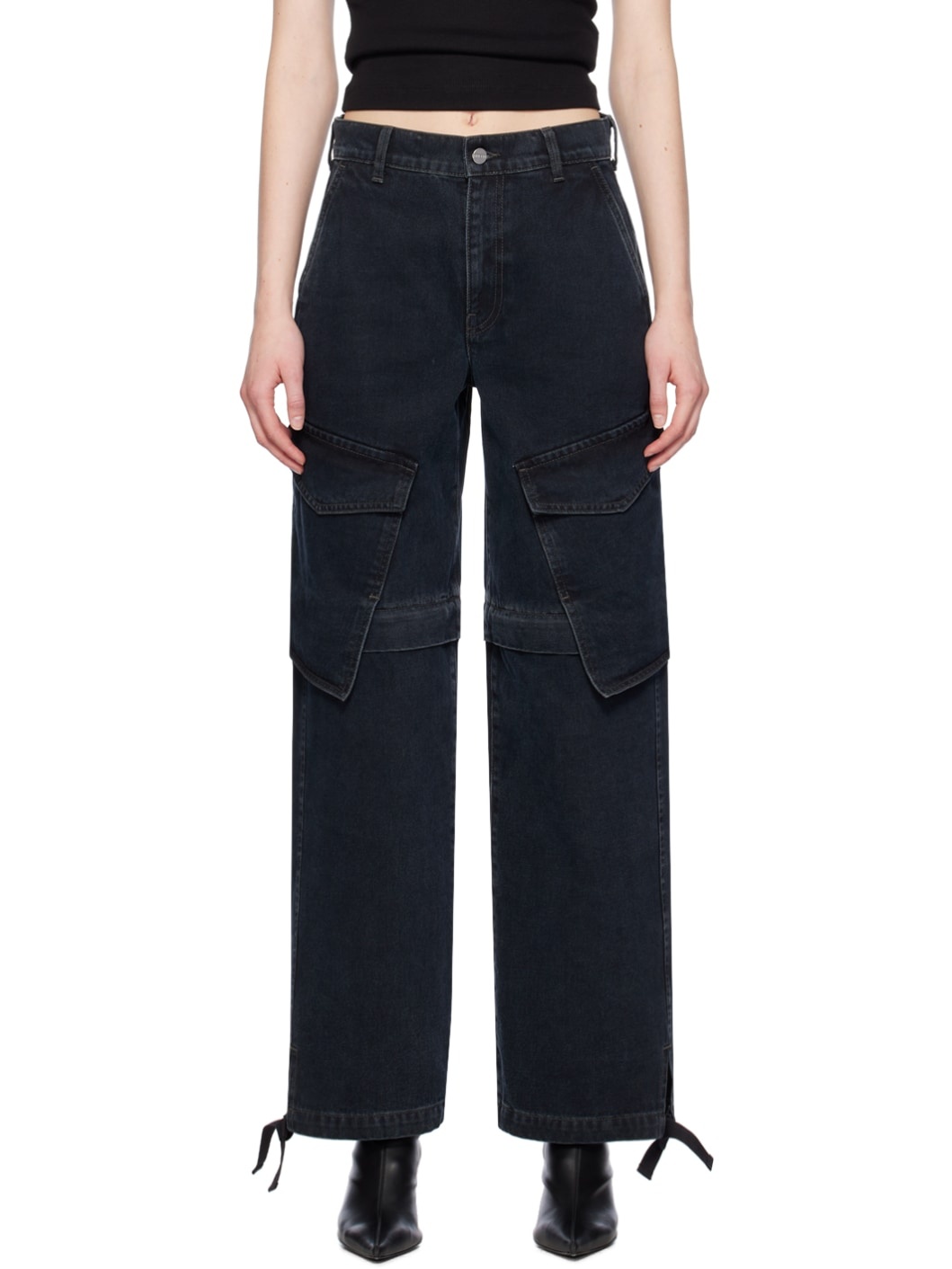 Black Parachute Jeans - 1