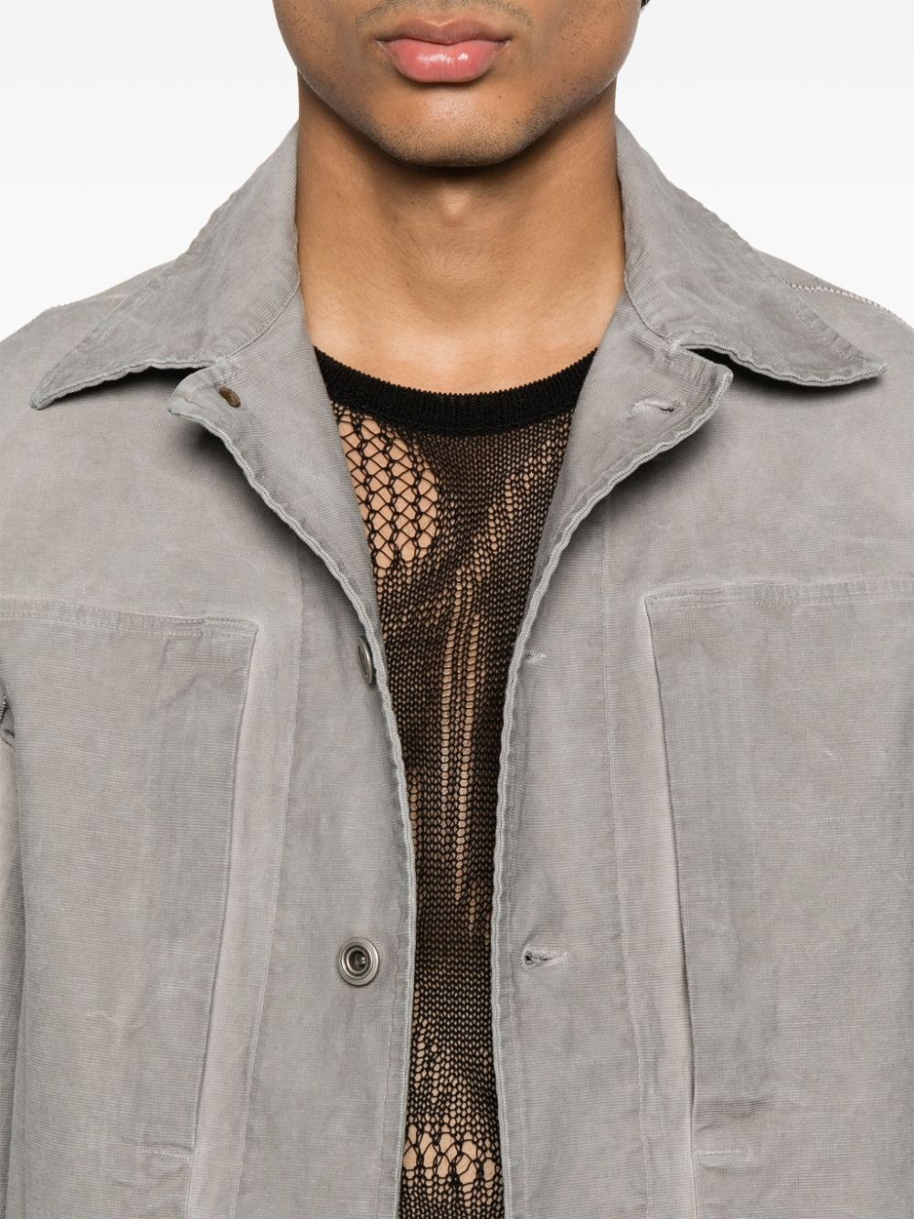 Worker shirt jacket - 5