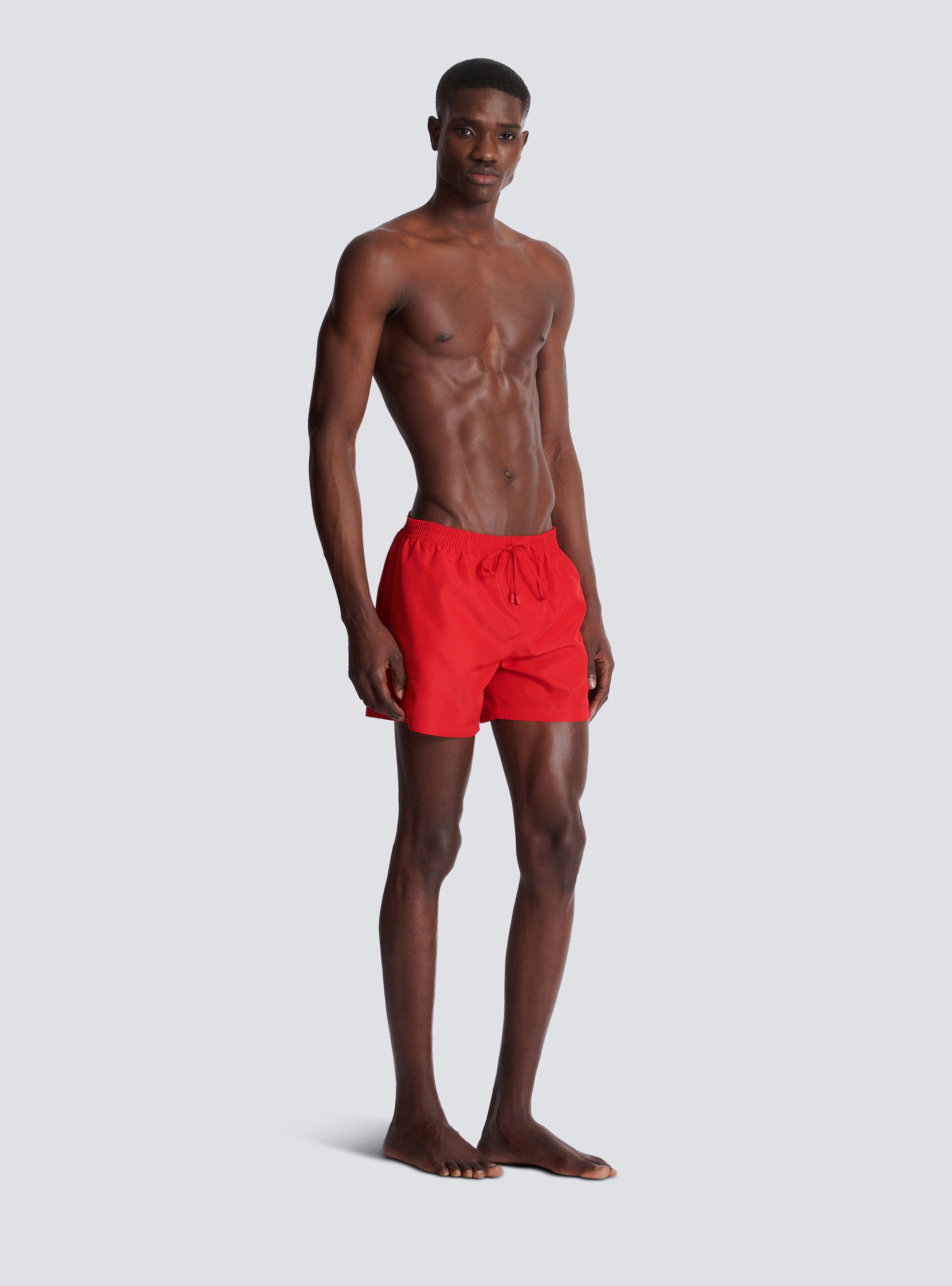 Balmain Paris embroidered swim shorts - 3