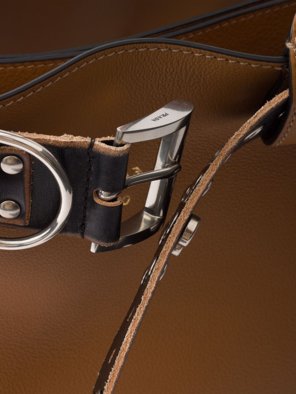 large buckle-detail tote bag - 5