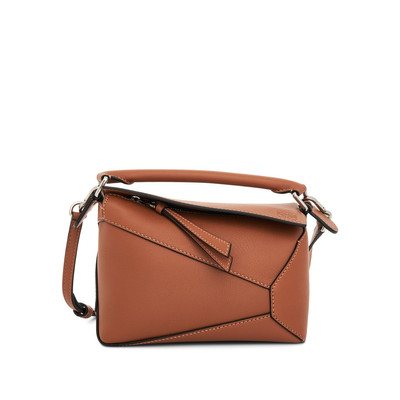 Loewe Mini Puzzle Edge Bag in Tan outlook