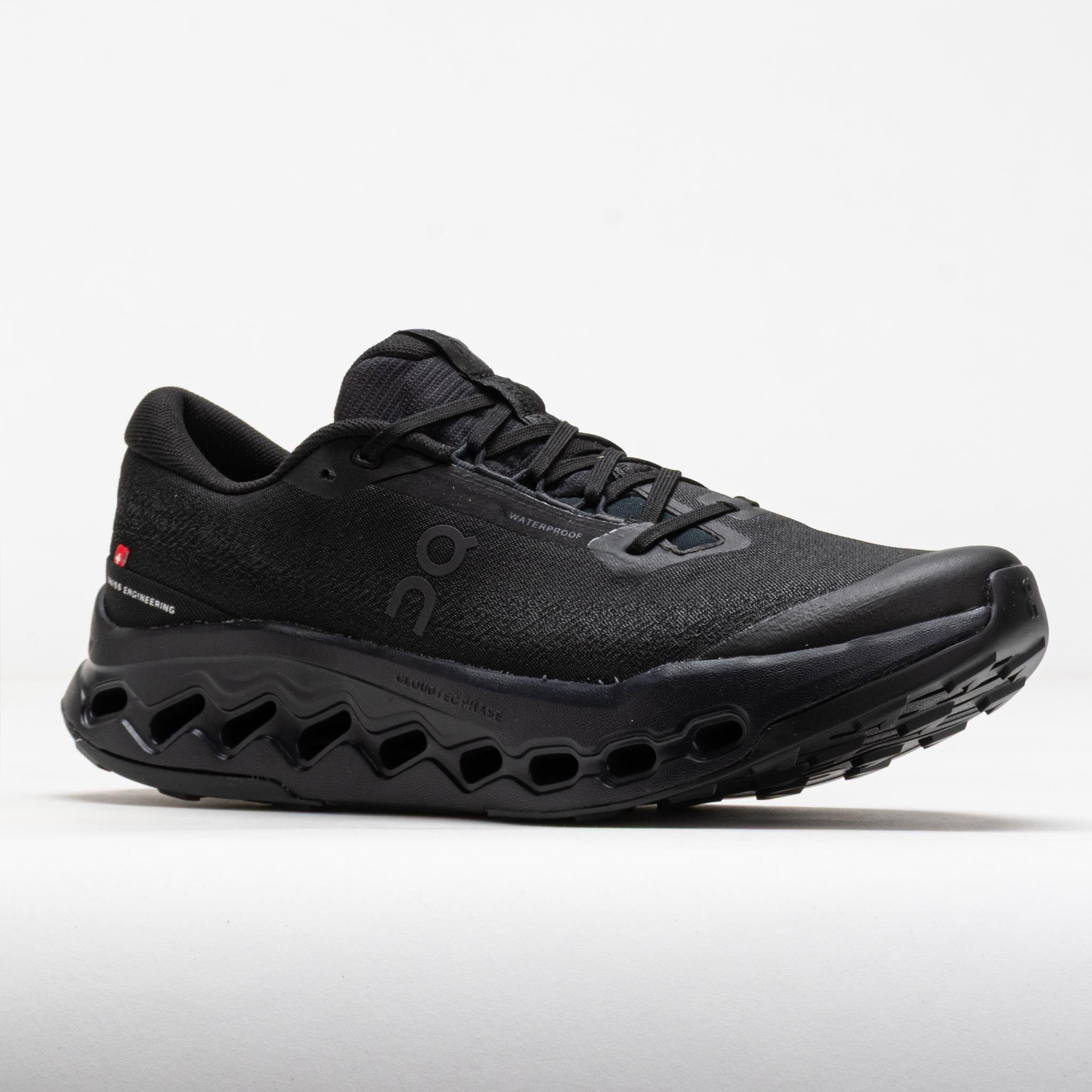 On Cloudsurfer Trail 2 Waterproof Men's Black/Black - 5