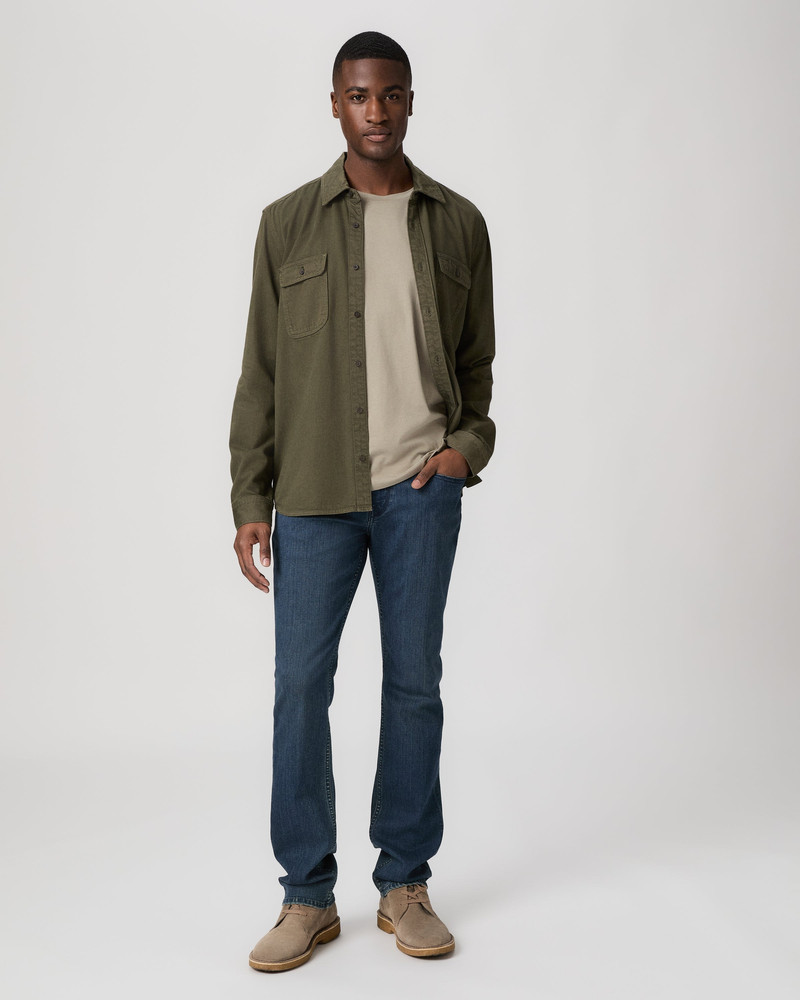 PAIGE Transcend Federal 30" Slim Straight Jean outlook