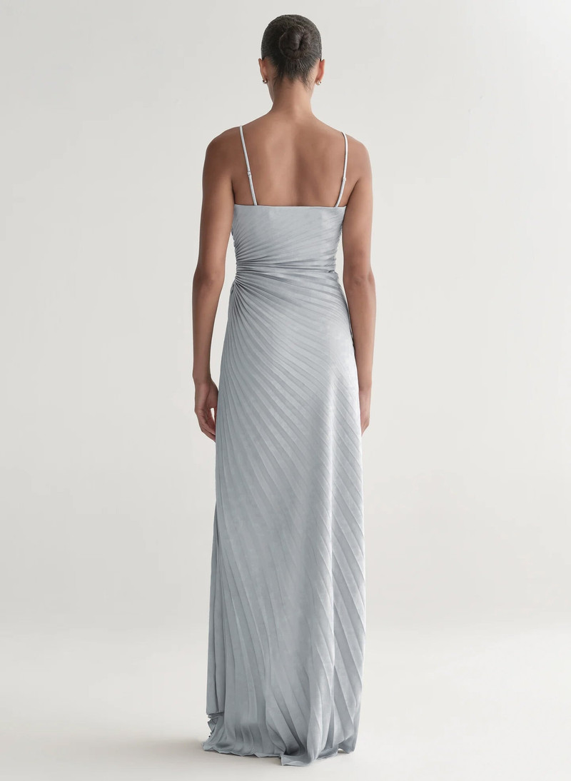 Layla Strapless Pleated Gown 6