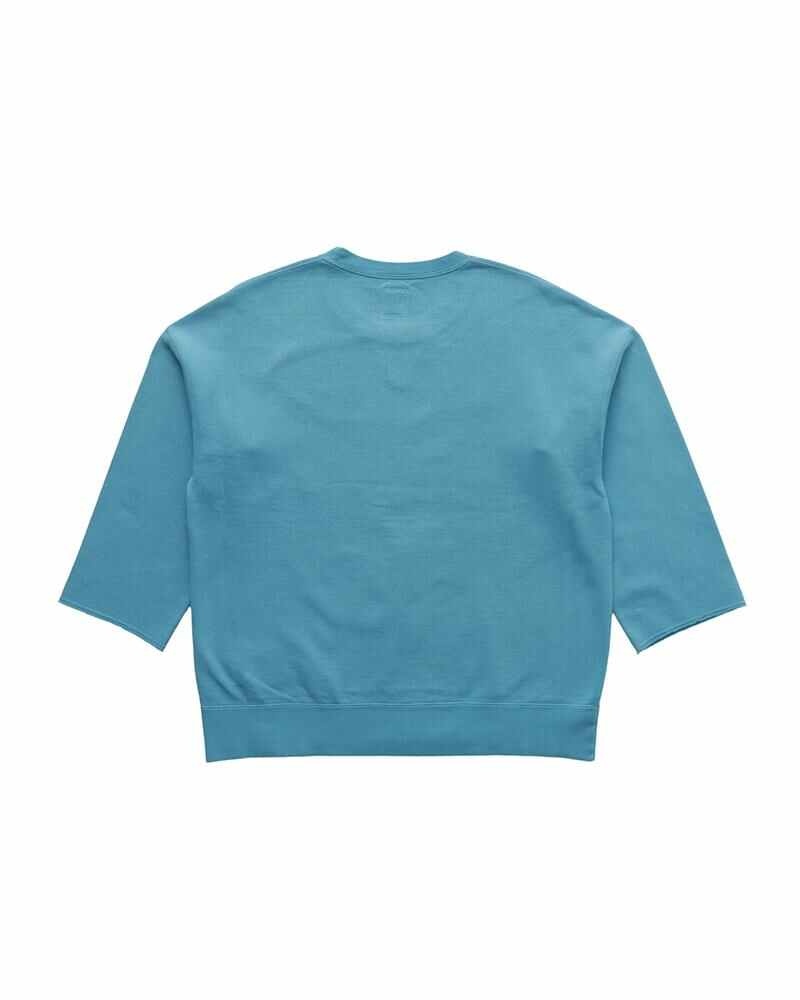 JUMBO SB SWEAT 3/4 DMGD BLUE - 2