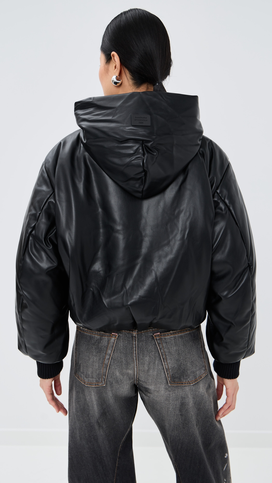 Grain Faux Leather Jacket - 2