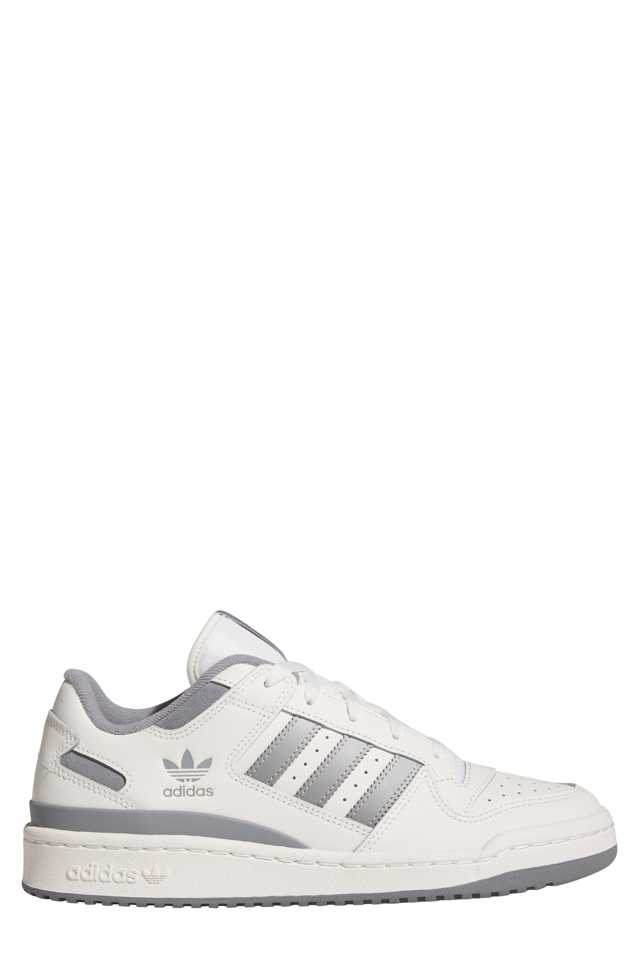 adidas Forum Low Basketball Sneaker in Cloud White/Grey/Grey at Nordstrom - 3