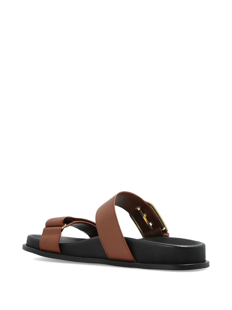 Solea buckled-strap flat sandals 4