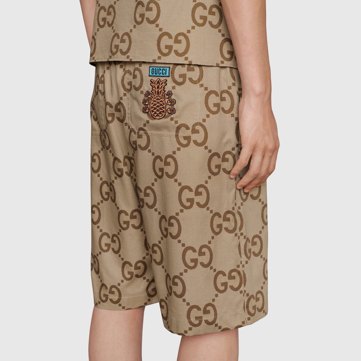 Gucci Jumbo GG canvas shorts