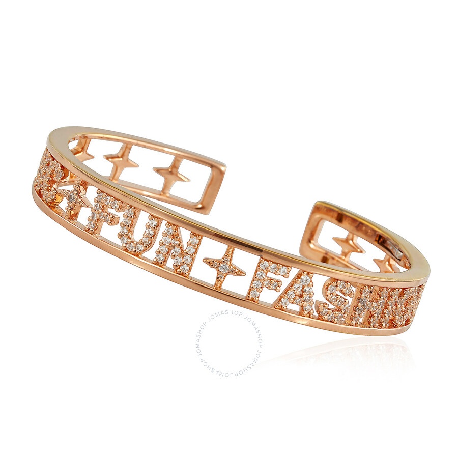 Apm Monaco - APM Monaco Chic Fun Fashion Cuff Bracelet, Brand Size S - 1