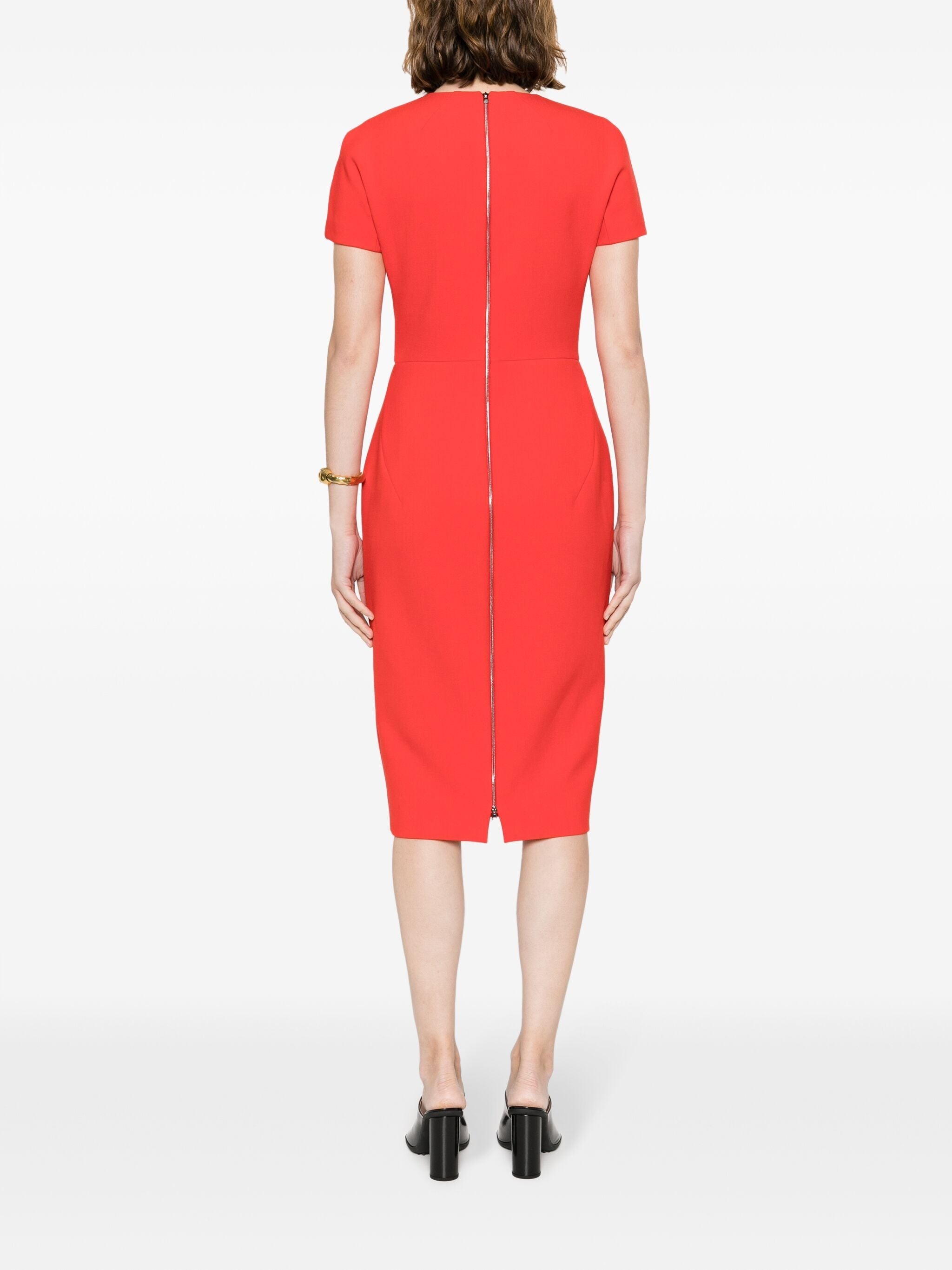 Crepe Shift Dress - 2