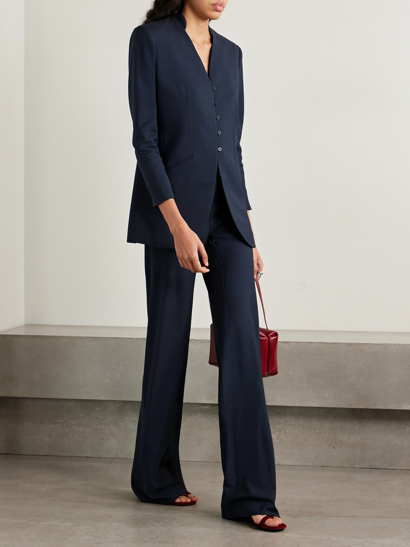 KALLMEYER Adira Twill Wide-leg Pants outlook