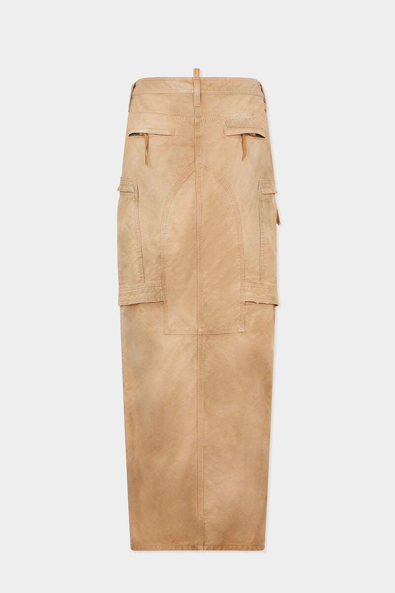 DSQUARED2 UTILITY DISTRESSED LONG SKIRT outlook