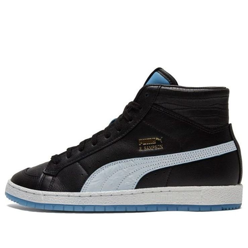 PUMA Unisex Ralph Sampson 70 Mid Layer Sneakers Black/Blue 383541-01 - 1