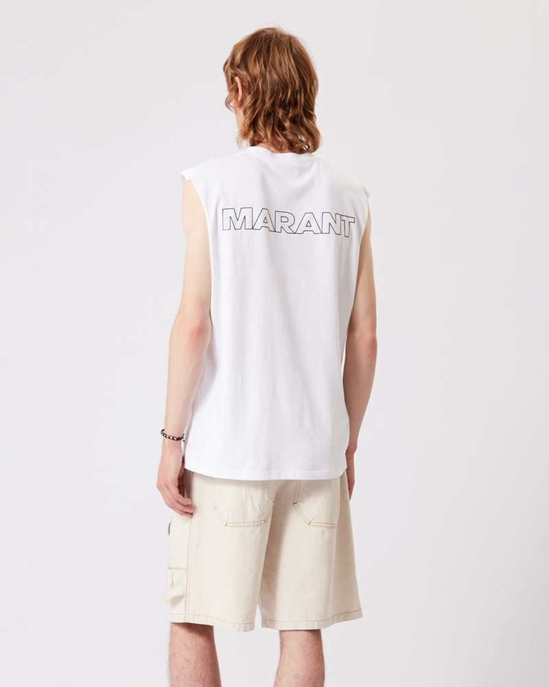 YVAN "MARANT" COTTON TEE-SHIRT - 5