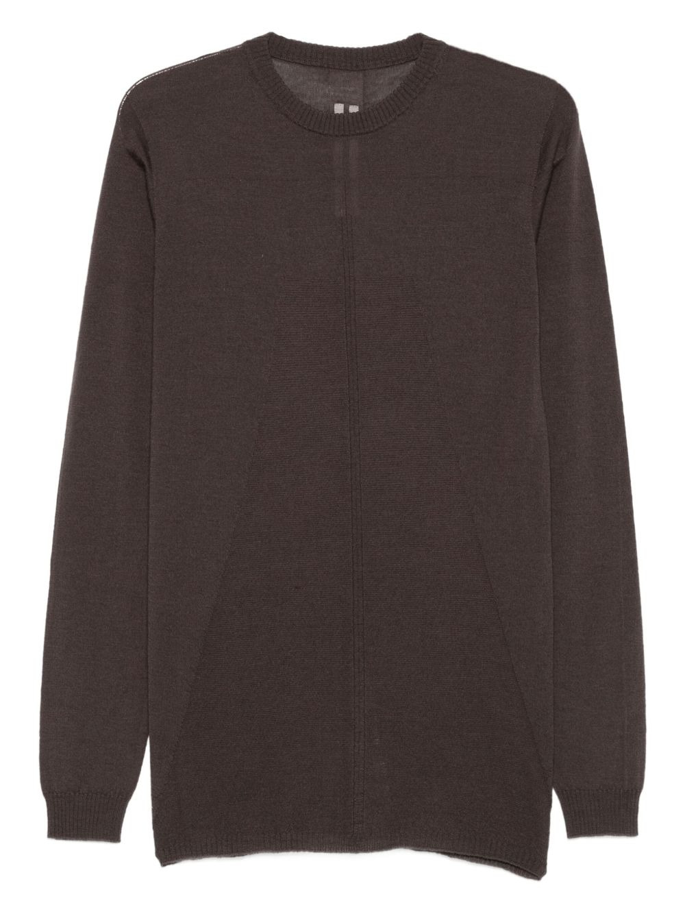 crew-neck wool sweater - 1
