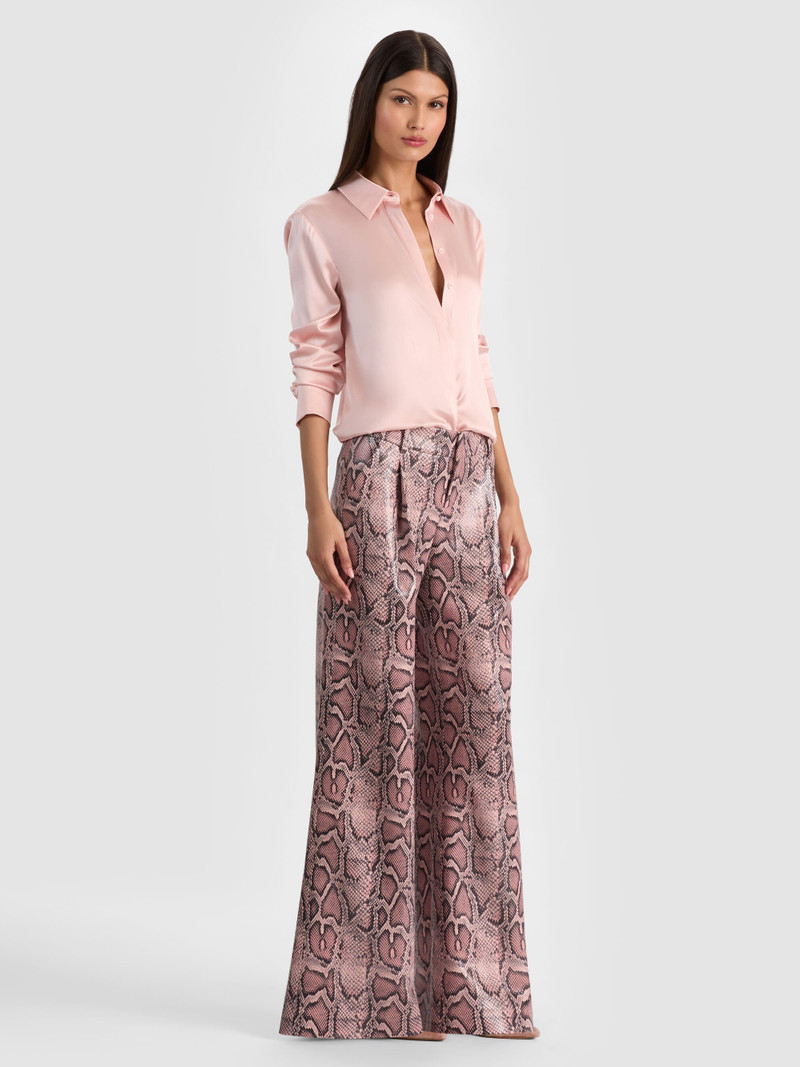 ERIC VEGAN SNAKESKIN PANT 6