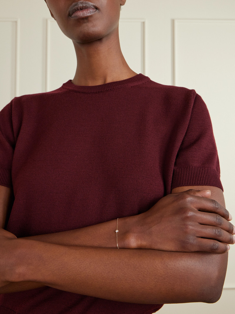 PERSÉE Floating 18-karat Gold Diamond Bracelet outlook