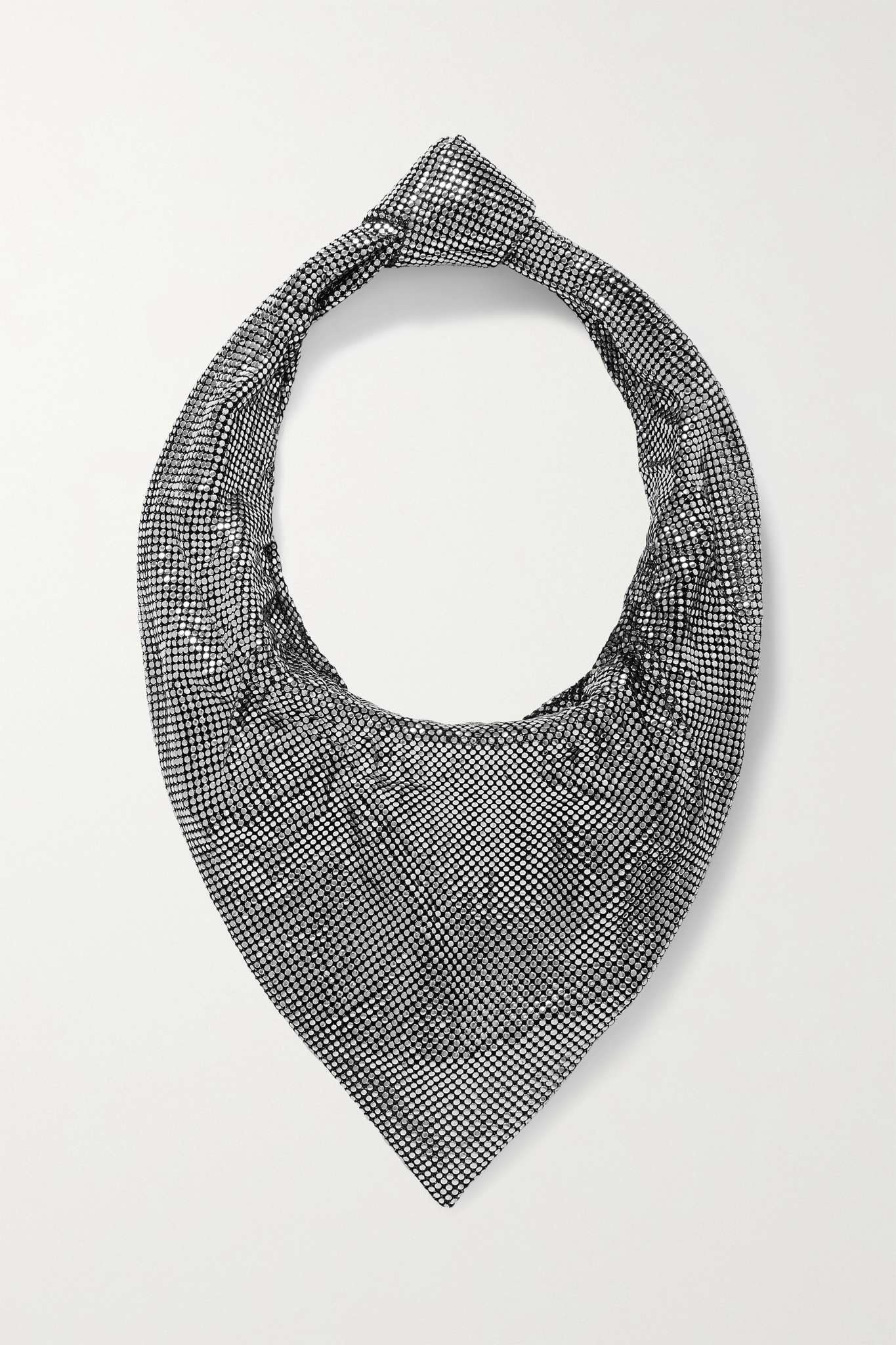 Printed chainmail shoulder bag - 3