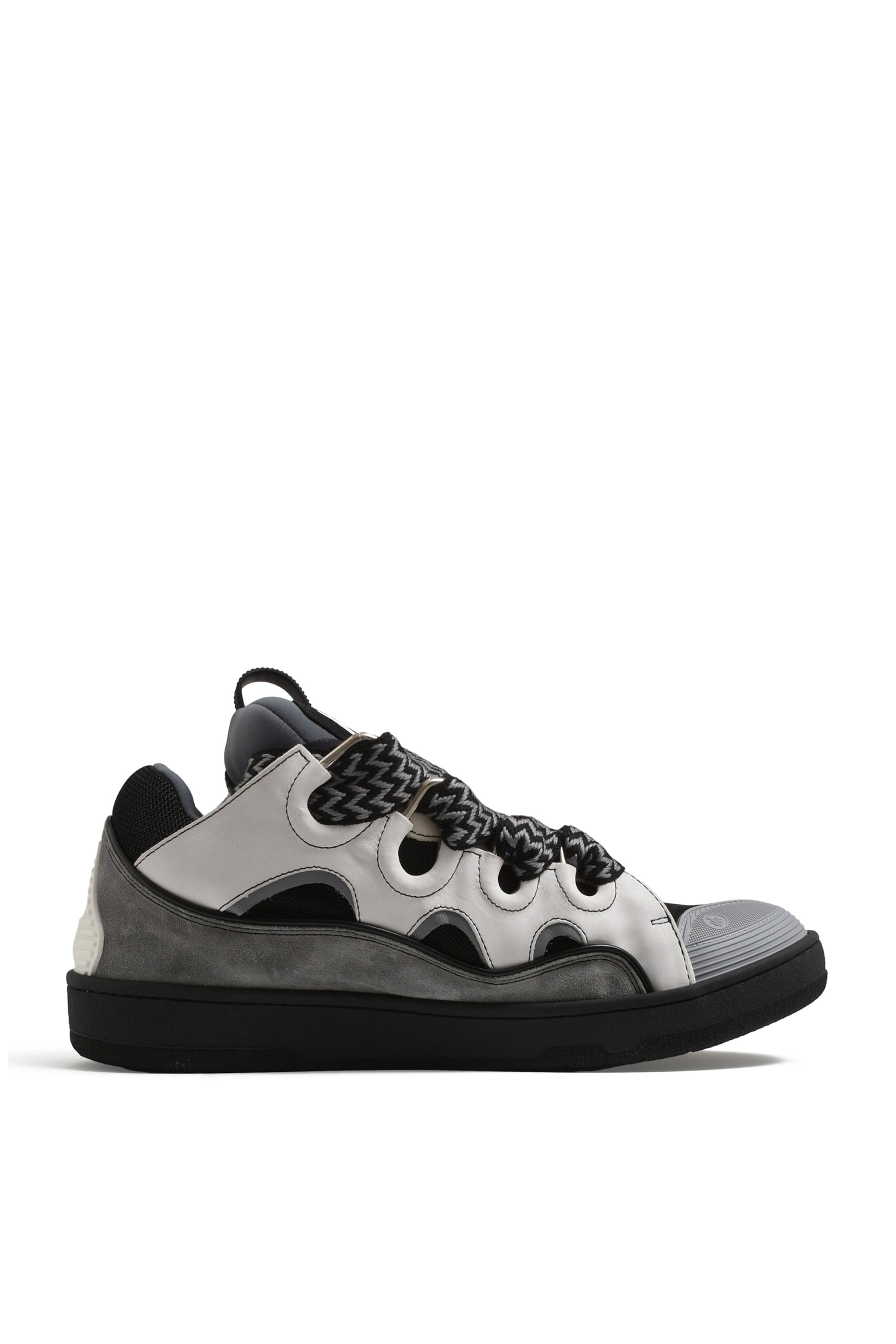 CURB SNEAKERS / BLK WHT - 2