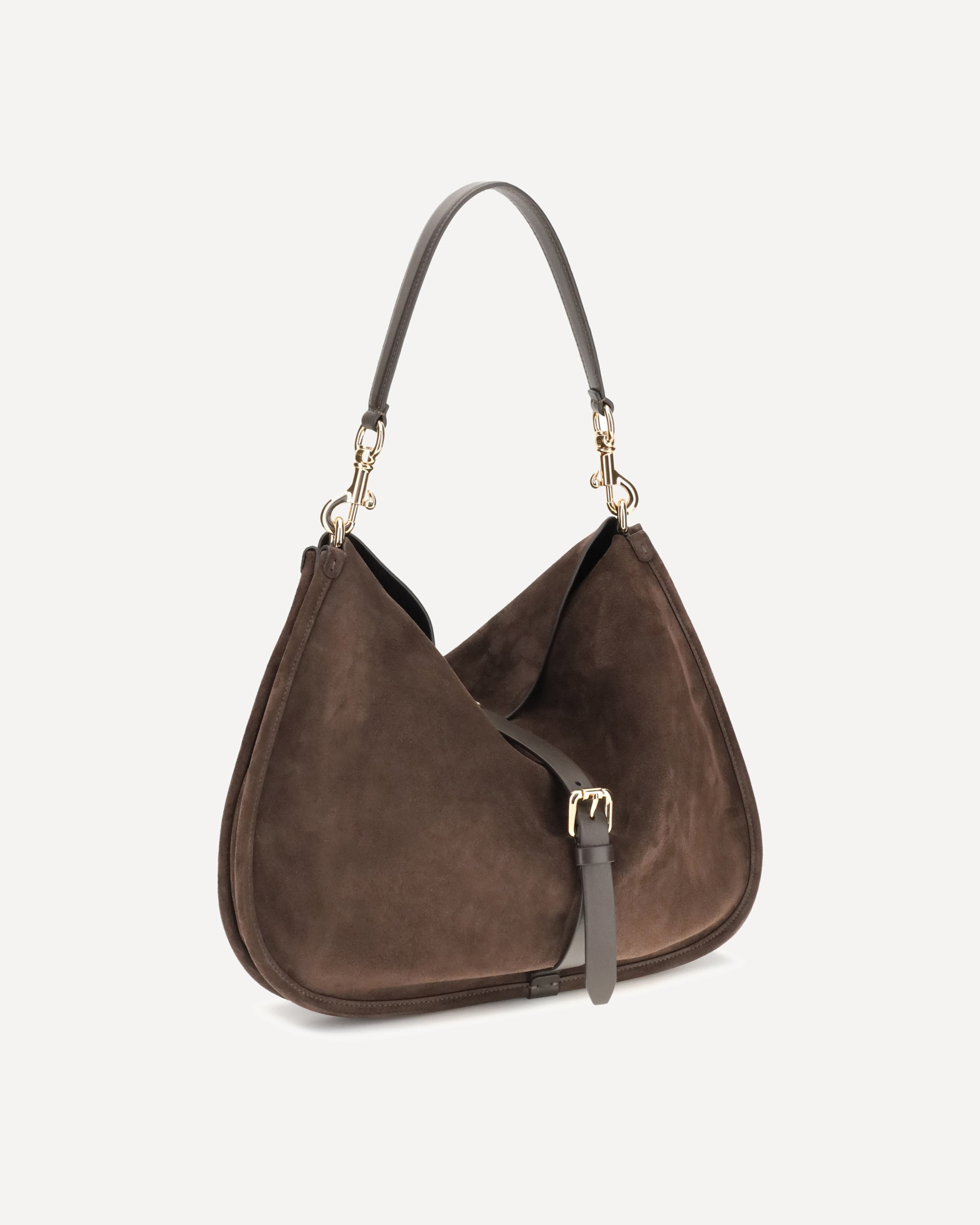 Suede Pony Shoulder Bag - 2