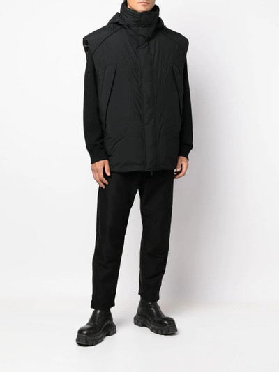 Stone Island Shadow Project cropped tailored trousers outlook