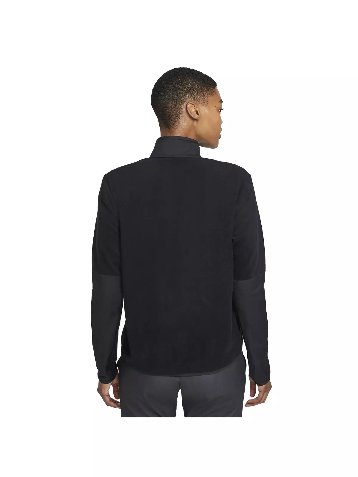 Women's Therma-FIT Victory Long-Sleeve 1/2-Zip Golf Top -Black - 2