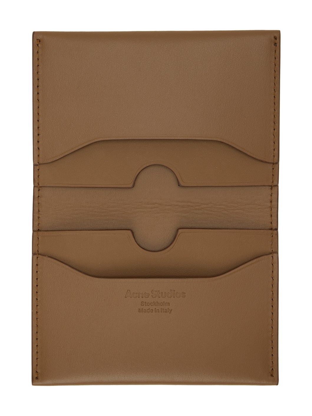 Brown Leather Card Holder - 3