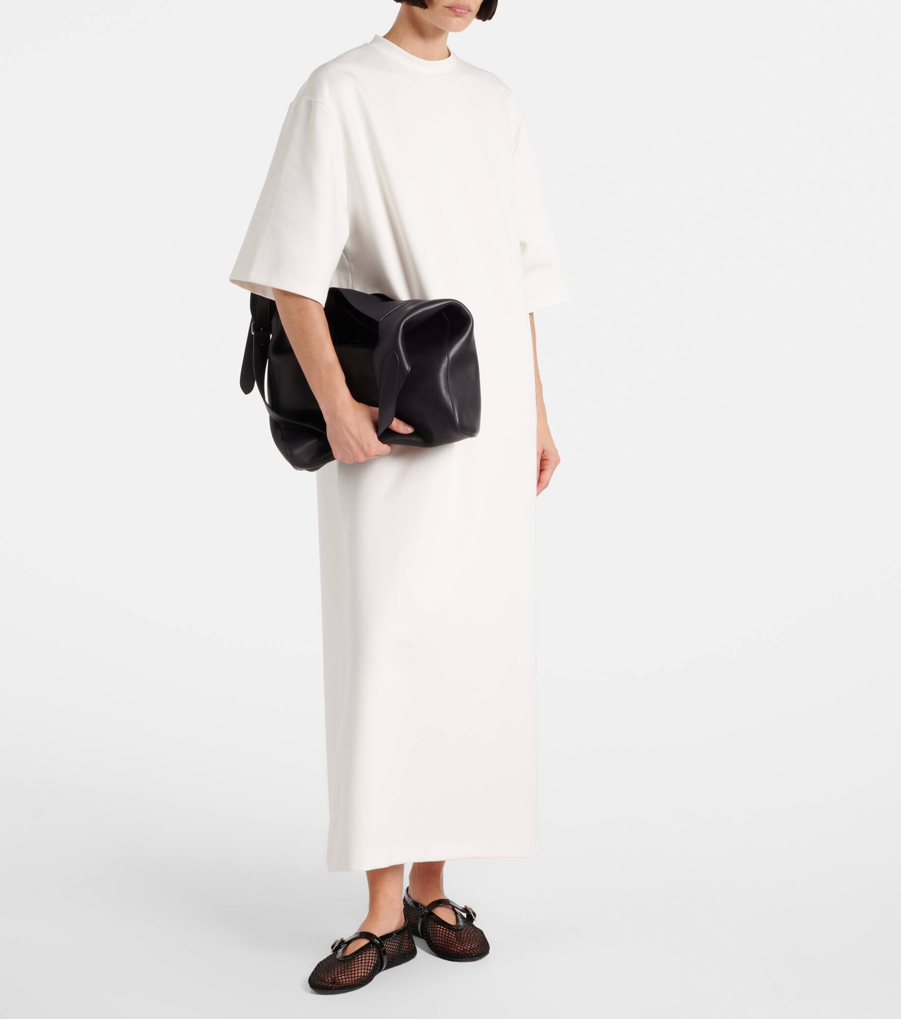Cotton-blend T-shirt dress - 2