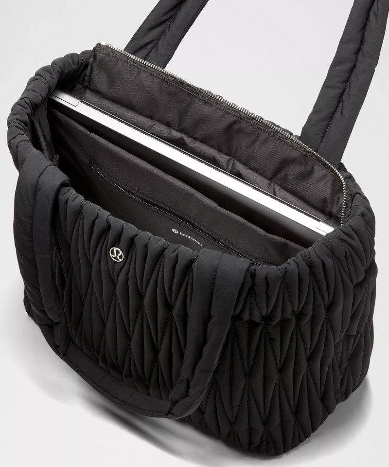 Diamond Quilt Tote Bag 14L 4