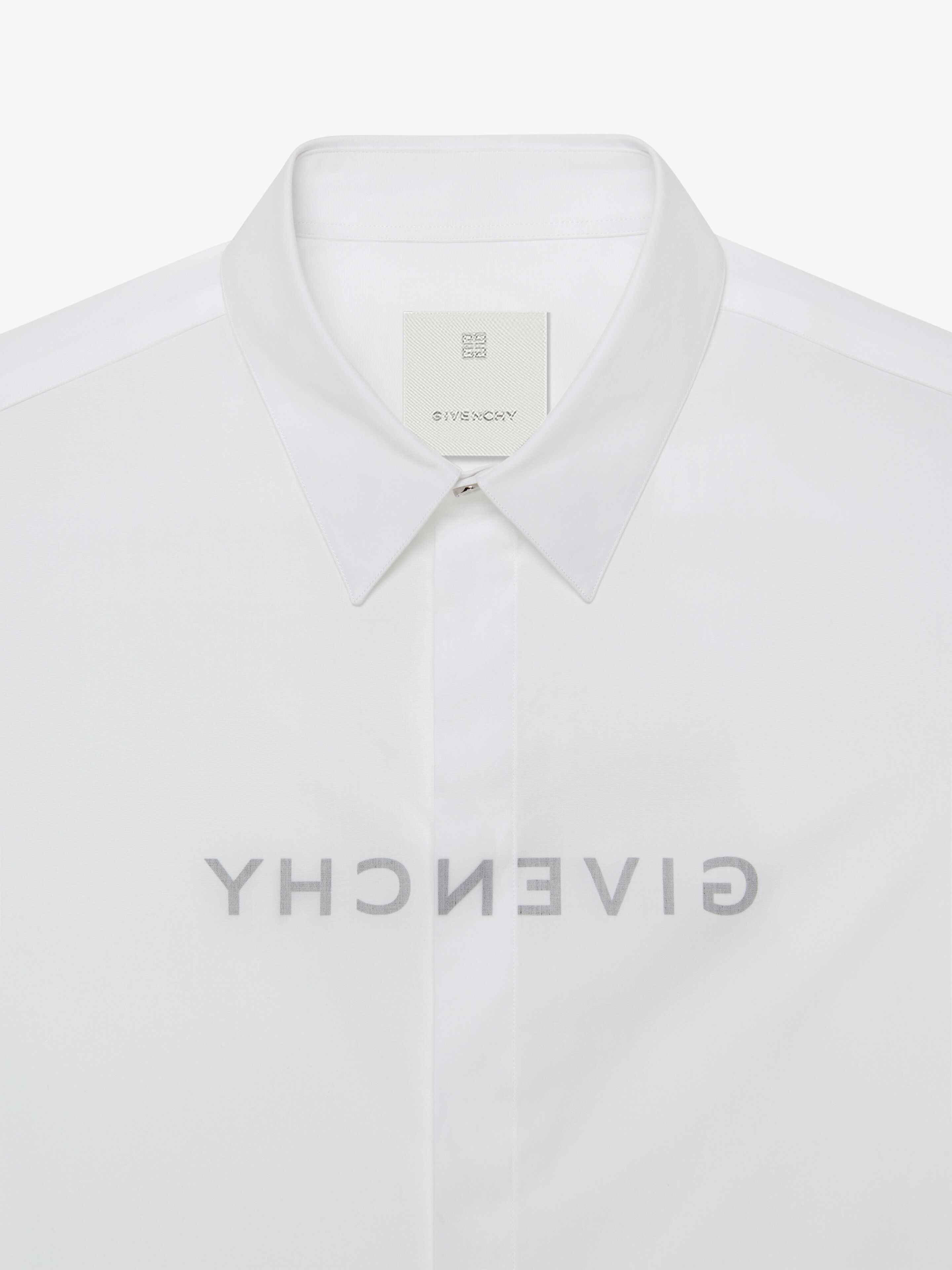 GIVENCHY REVERSE SHIRT IN POPLIN - 6
