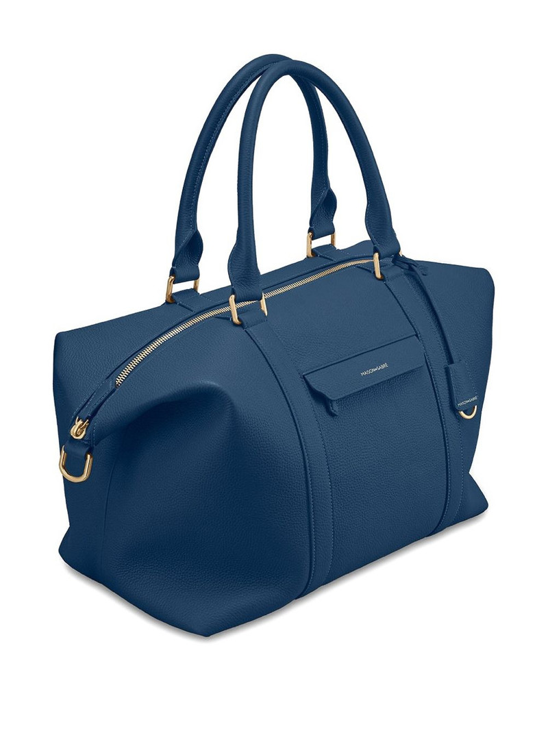 Large Leather Weekender Bag 4